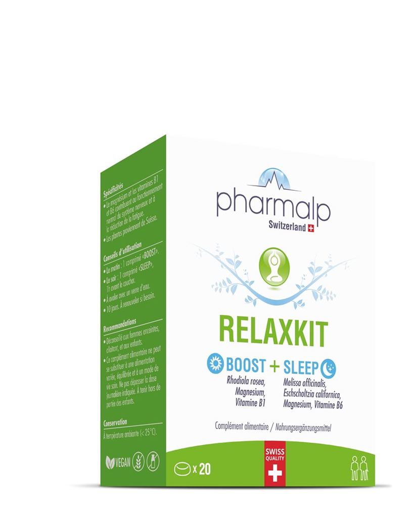 PHARMALP RELAXKIT Boost & Sleep