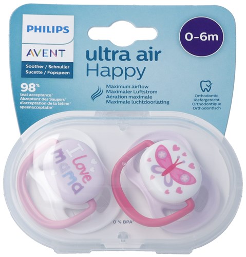 PHILIPS sucettes ultra air collection happy, image principale