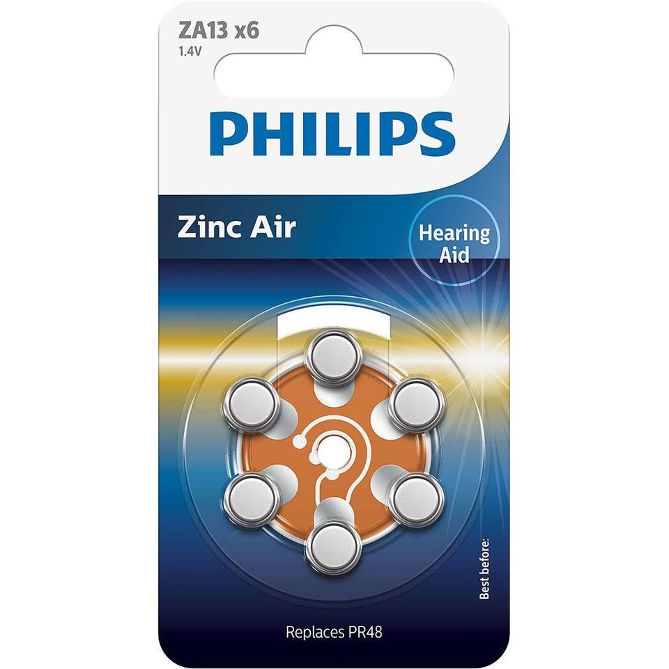 PHILIPS piles d'audiophone, image principale