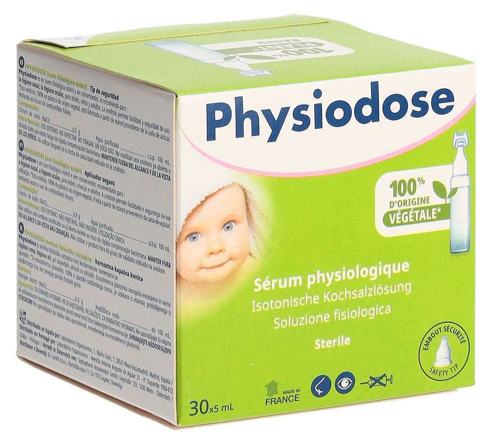 PHYSIODOSE sérum physiologique