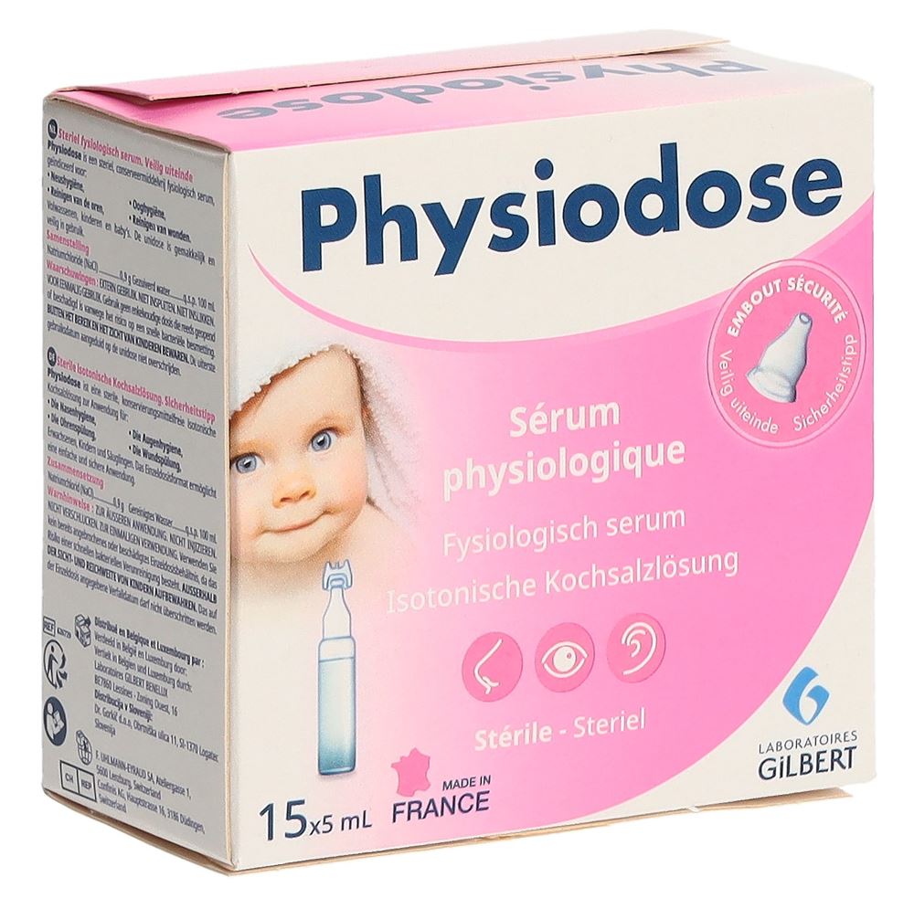 PHYSIODOSE sérum physiologique, image principale