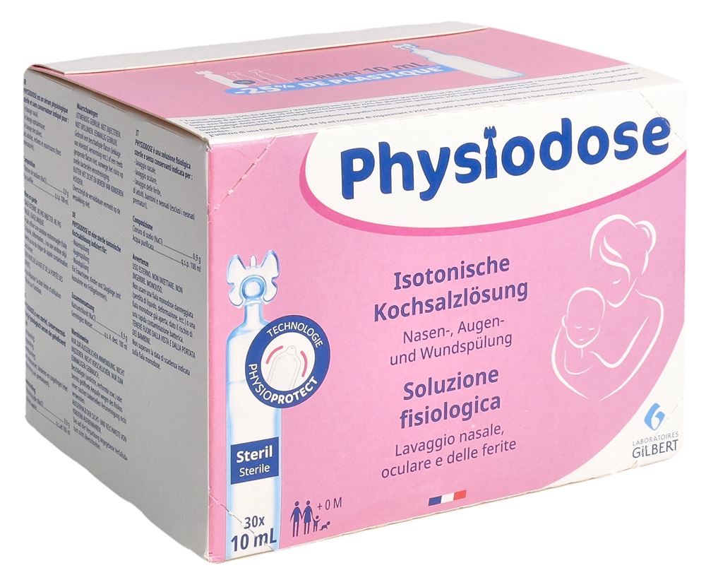 PHYSIODOSE sérum physiologique