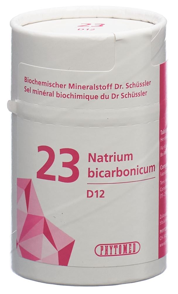 PHYTOMED No23 natrium bicarbonicum 12 D