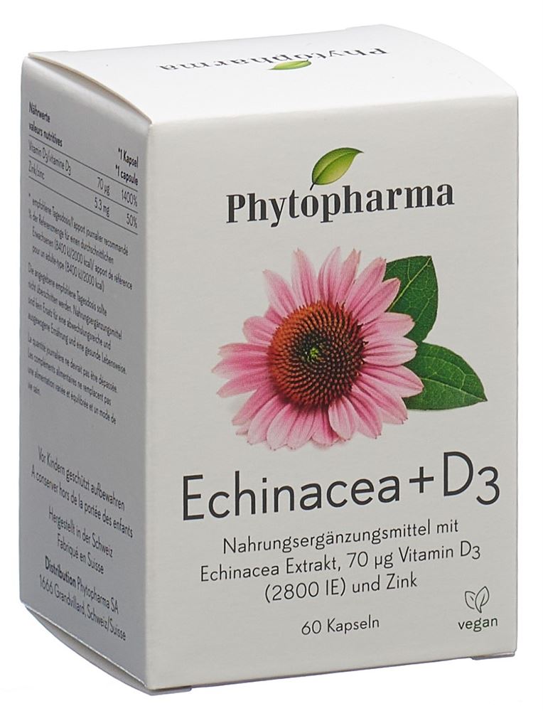 PHYTOPHARMA Echinacea + Vitamin D3
