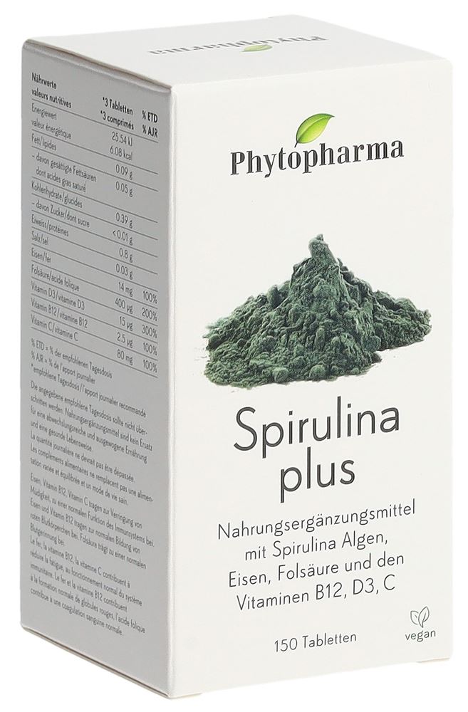 PHYTOPHARMA spiruline plus