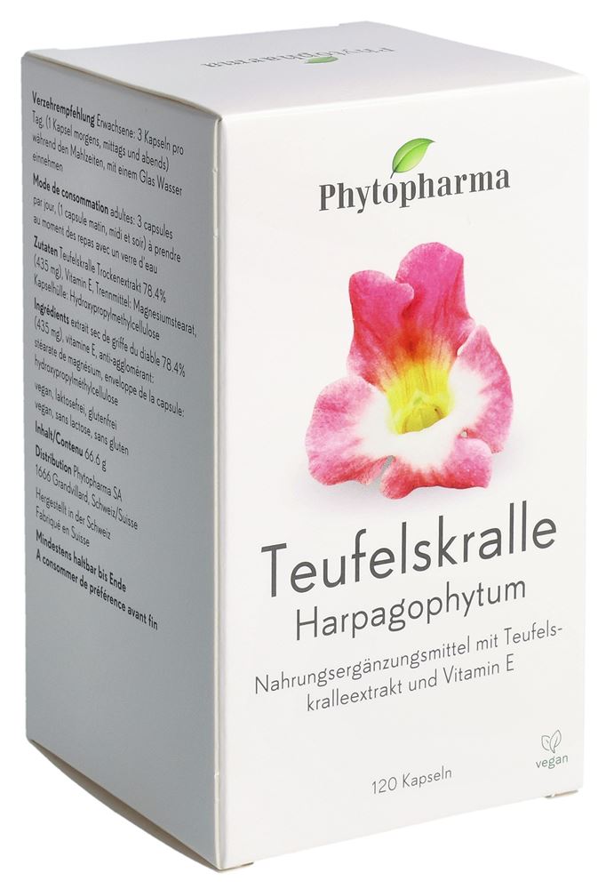 PHYTOPHARMA Teufelskralle Harpagophytum