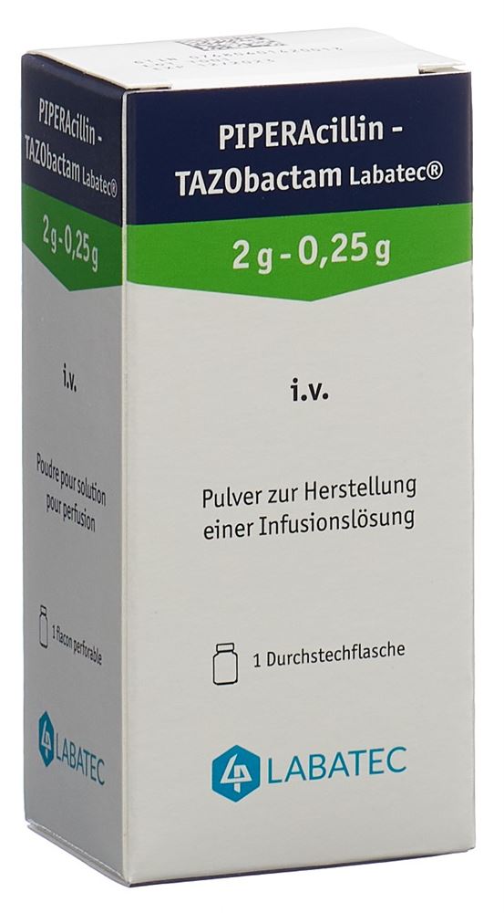 PIPERACILLINE TAZOBACTAM Labatec 2.25 g, Hauptbild