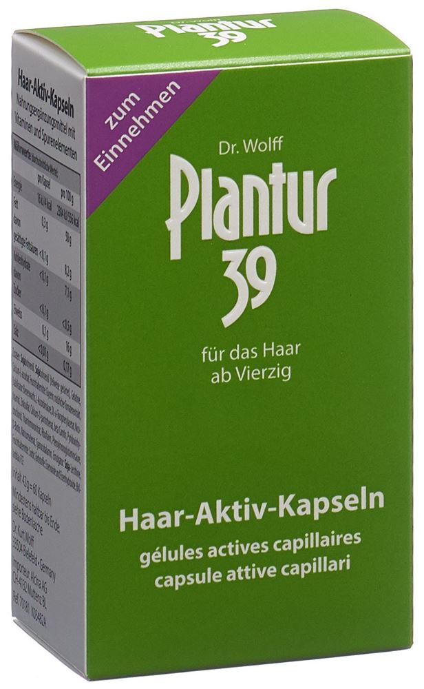 PLANTUR Haar-Aktiv-Kapseln