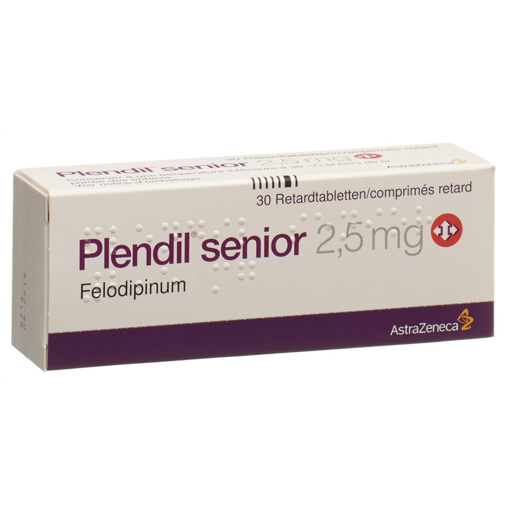 PLENDIL senior 2.5 mg