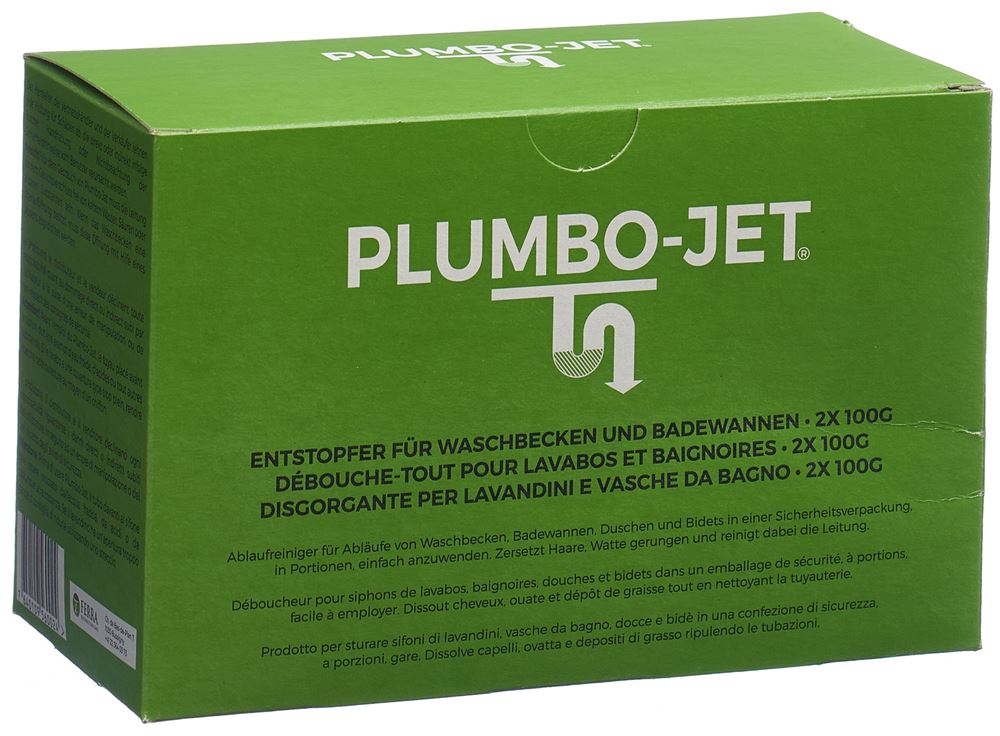 PLUMBO JET Ablaufreiniger, Hauptbild