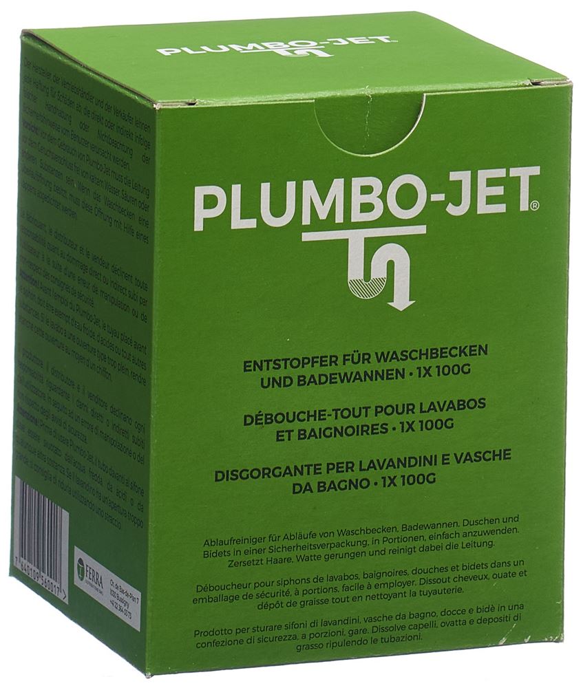 PLUMBO JET débouche tout