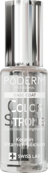 PODERM base coat color strong durcisseur