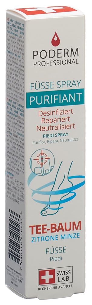 PODERM déodorant pieds