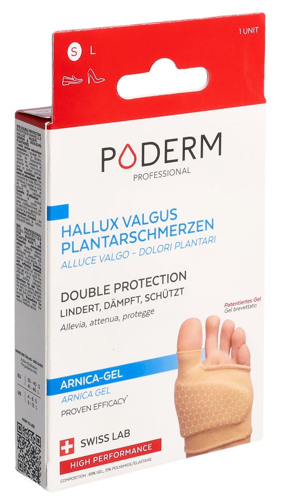 PODERM PROFESSIONAL double protection pour hallux valgus