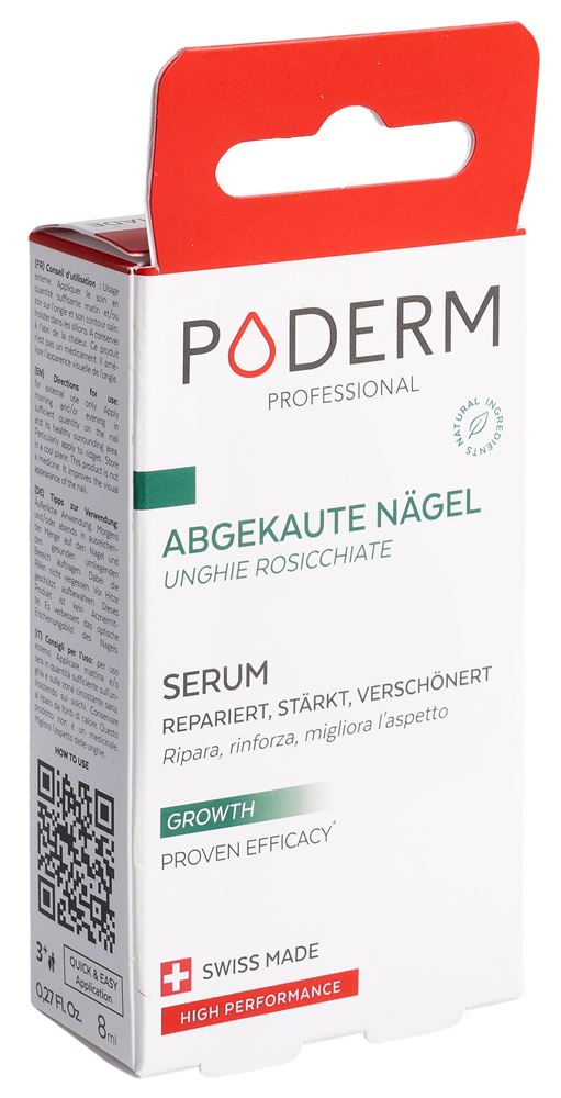 PODERM sérum stop ongles ronges