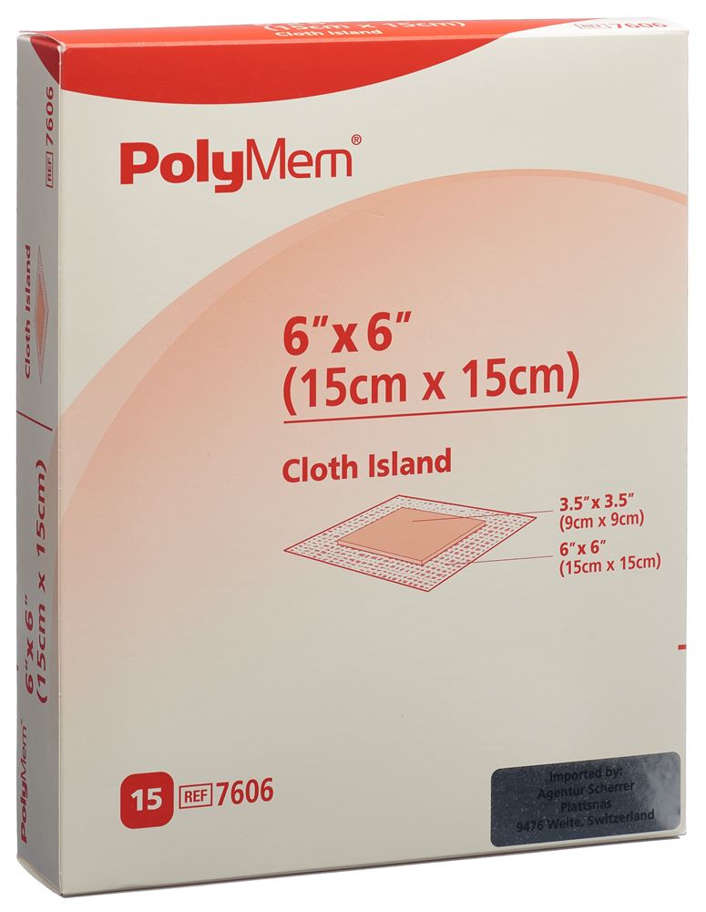 POLYMEM Adhesive Dressing Cloth-Backed, Hauptbild