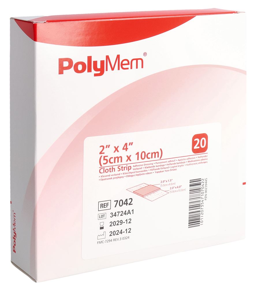 POLYMEM Adhesive Dressing Cloth-Backed, Hauptbild