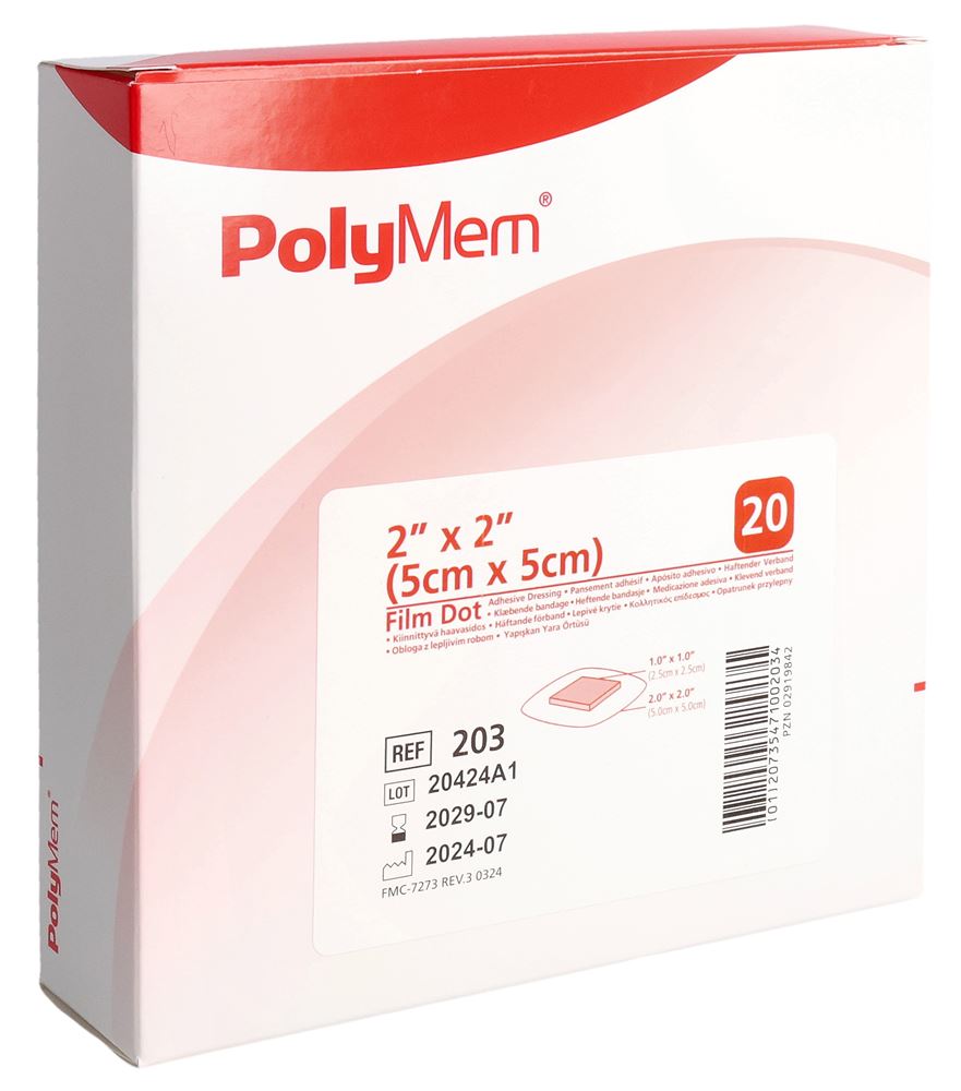 POLYMEM Adhesive Film Dressing
