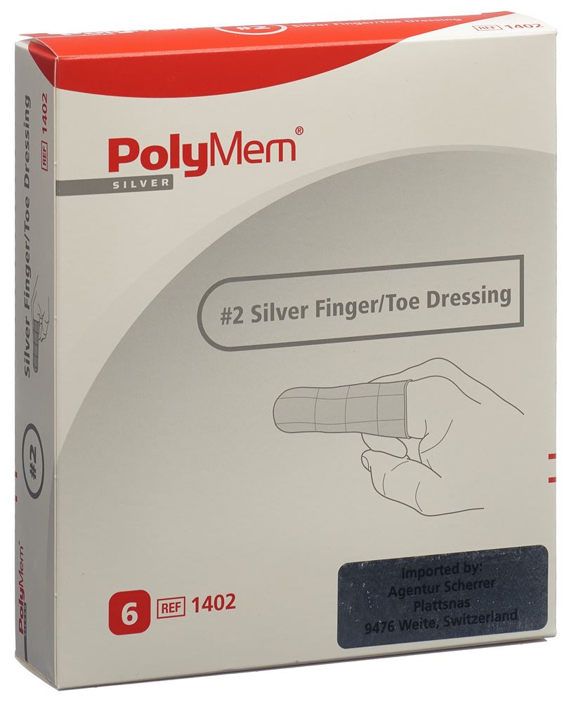 POLYMEM Finger/Toe Dressing Silver