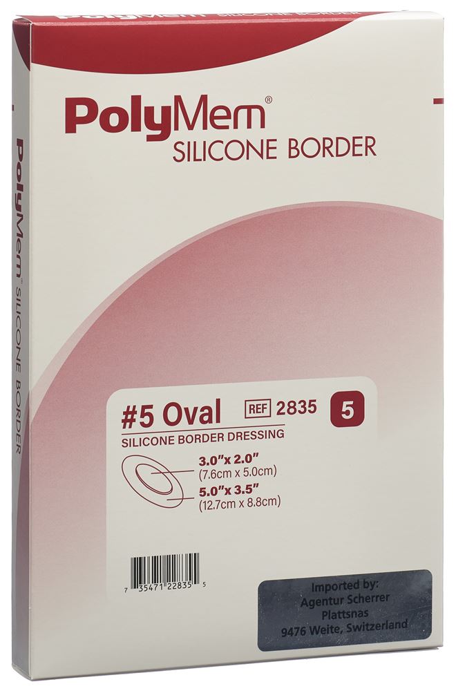 POLYMEM Silicone Border Dressing