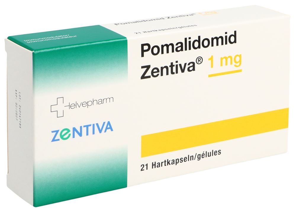 POMALIDOMID Zentiva 1 mg, image principale