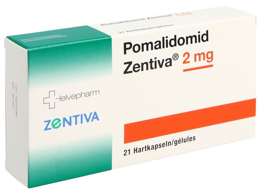 POMALIDOMID Zentiva 2 mg, image principale