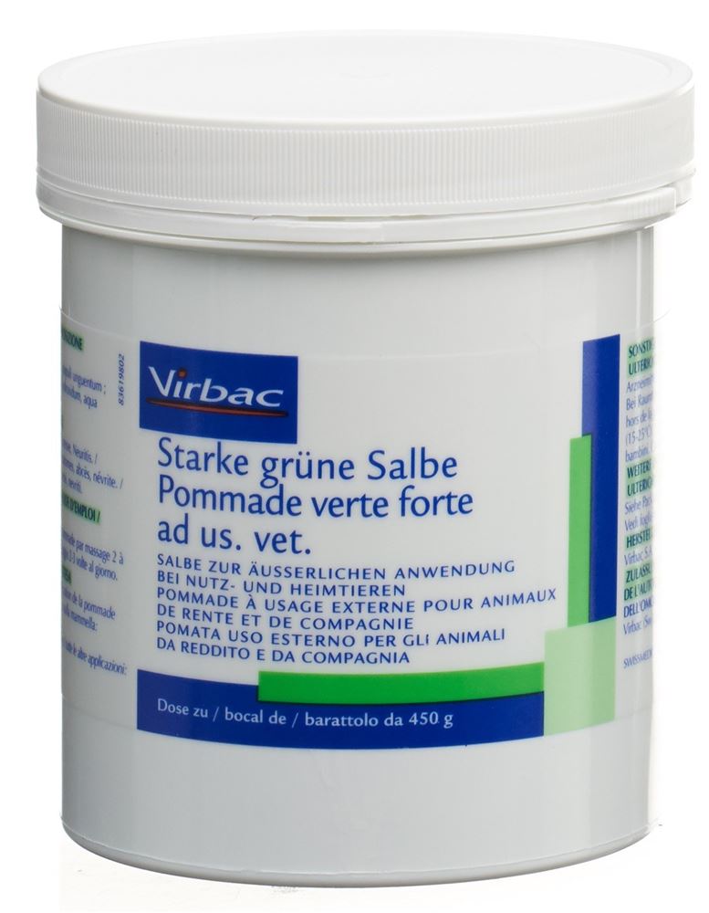 Starke grüne Salbe ong ad us vet. 450 g, image principale