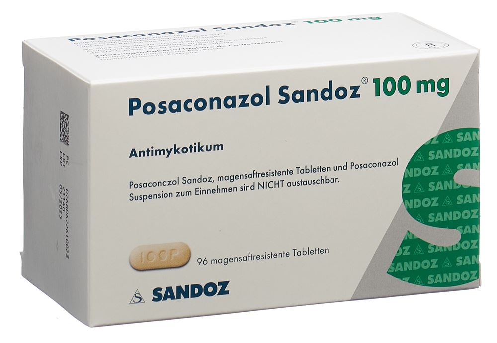 POSACONAZOLE Sandoz 100 mg, image principale