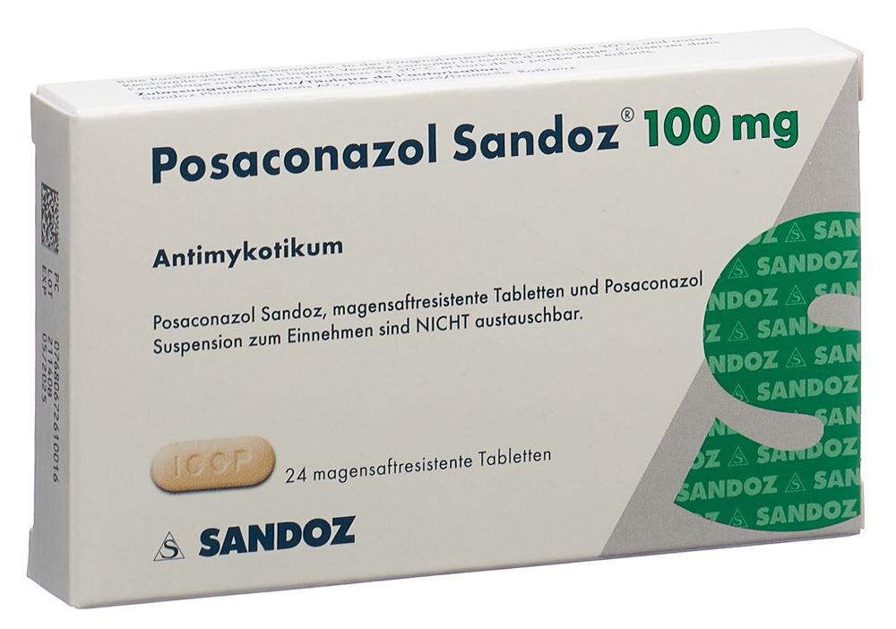 POSACONAZOLE Sandoz 100 mg, image principale