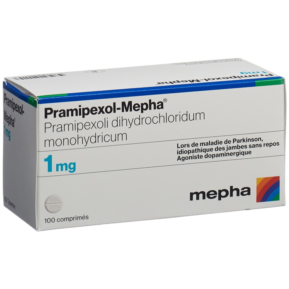 PRAMIPEXOLE Mepha 1 mg, image 2 sur 2