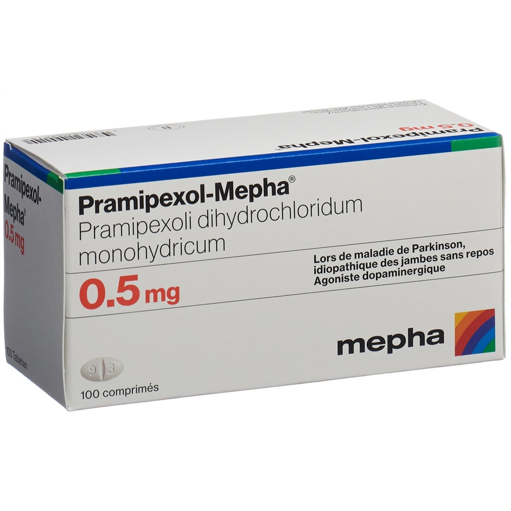PRAMIPEXOLE Mepha 0.5 mg, Bild 2 von 2