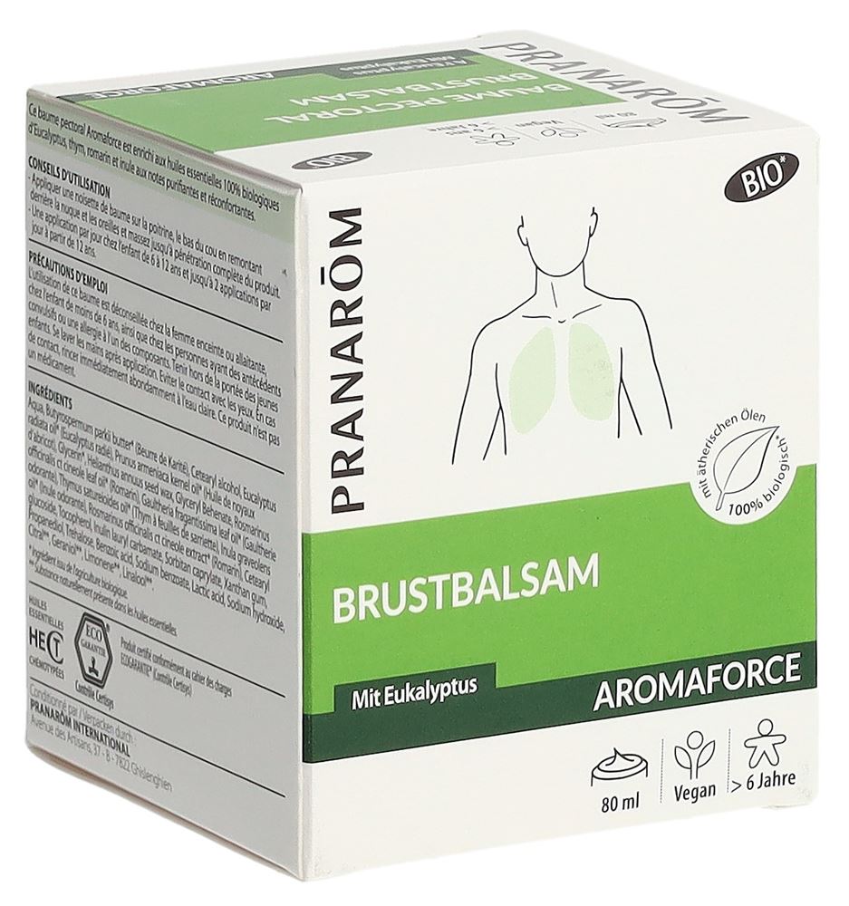 Pranarom Aromaforce Brustbalsam, Hauptbild