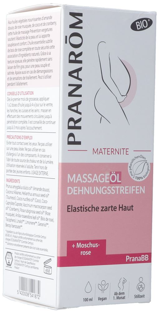 Pranarom PranaBB Massageöl Dehnungsstreifen