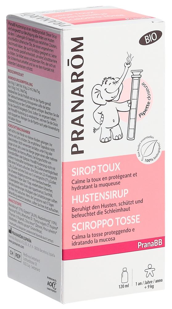 Pranarom PranaBB sirop toux