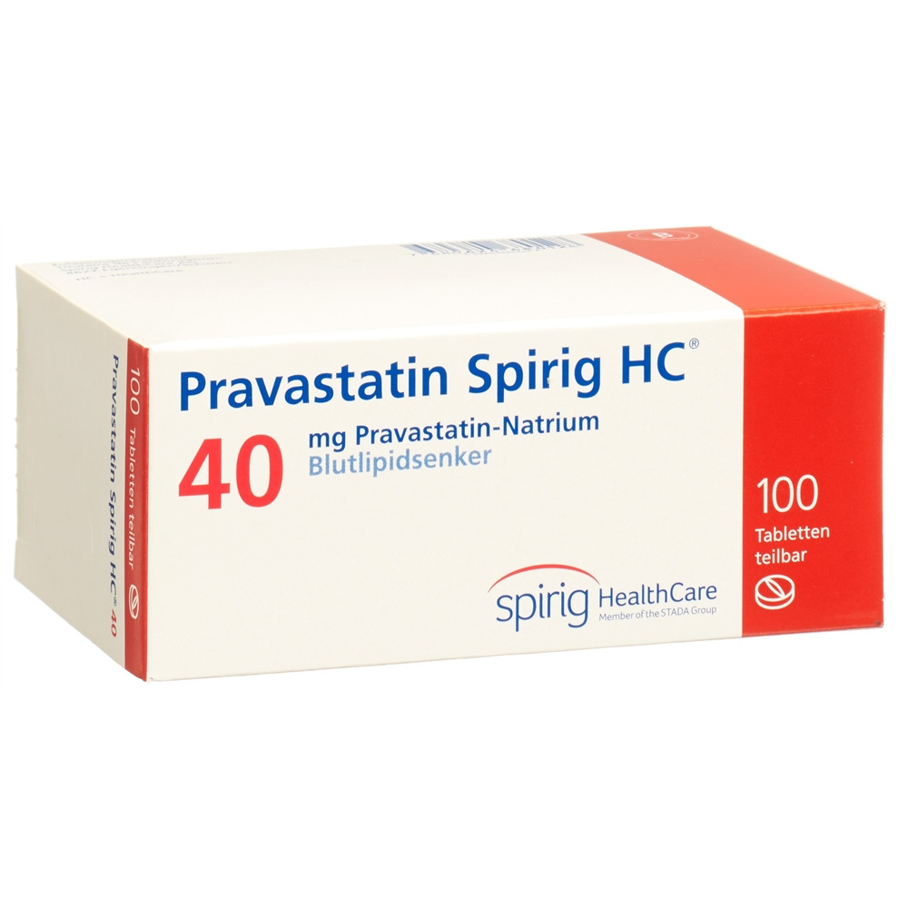 PRAVASTATINE Spirig HC 40 mg, Hauptbild