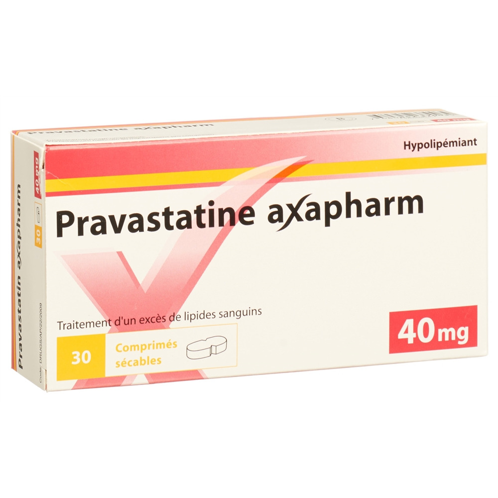 PRAVASTATINE axapharm 40 mg, image 2 sur 2