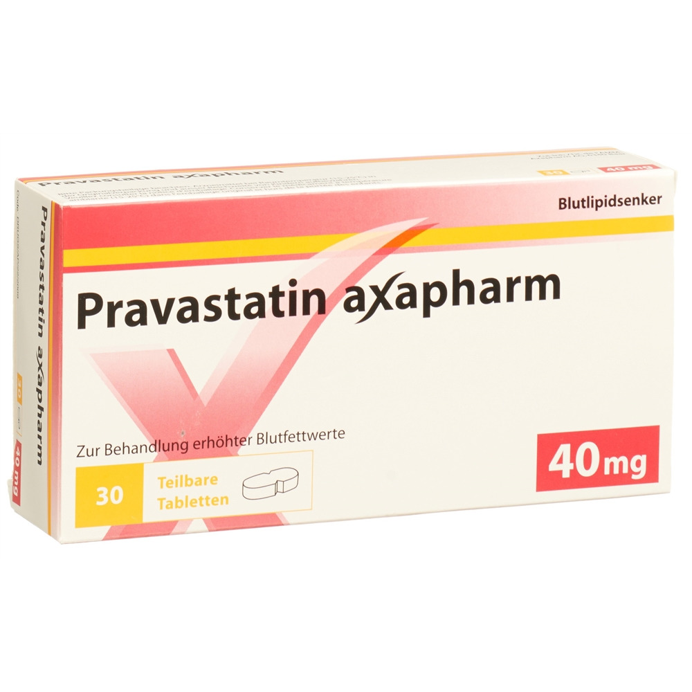 PRAVASTATINE axapharm 40 mg, image principale