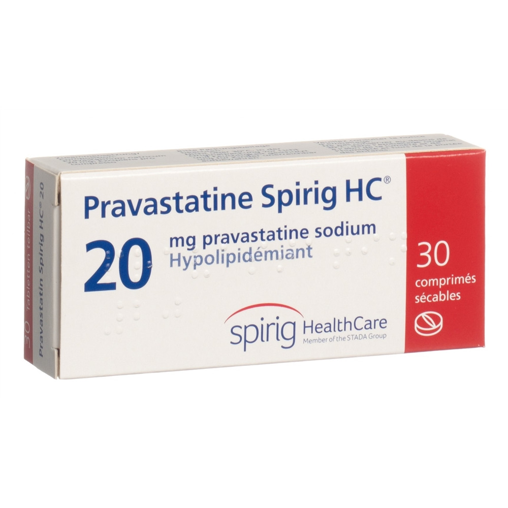 PRAVASTATINE Spirig HC 20 mg, image 2 sur 2