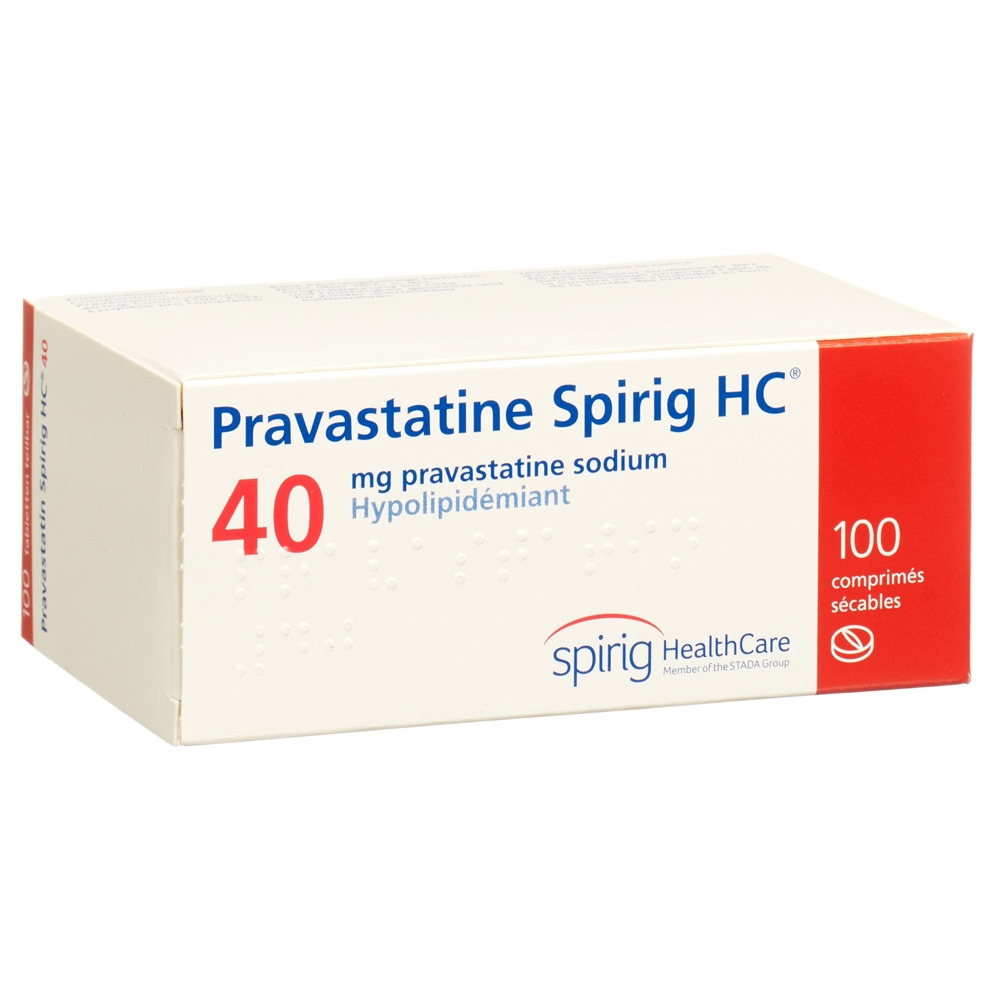 PRAVASTATINE Spirig HC 40 mg, image 2 sur 2