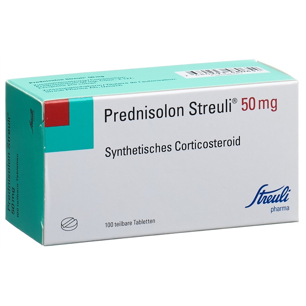 PREDNISOLONE Streuli 50 mg, image principale