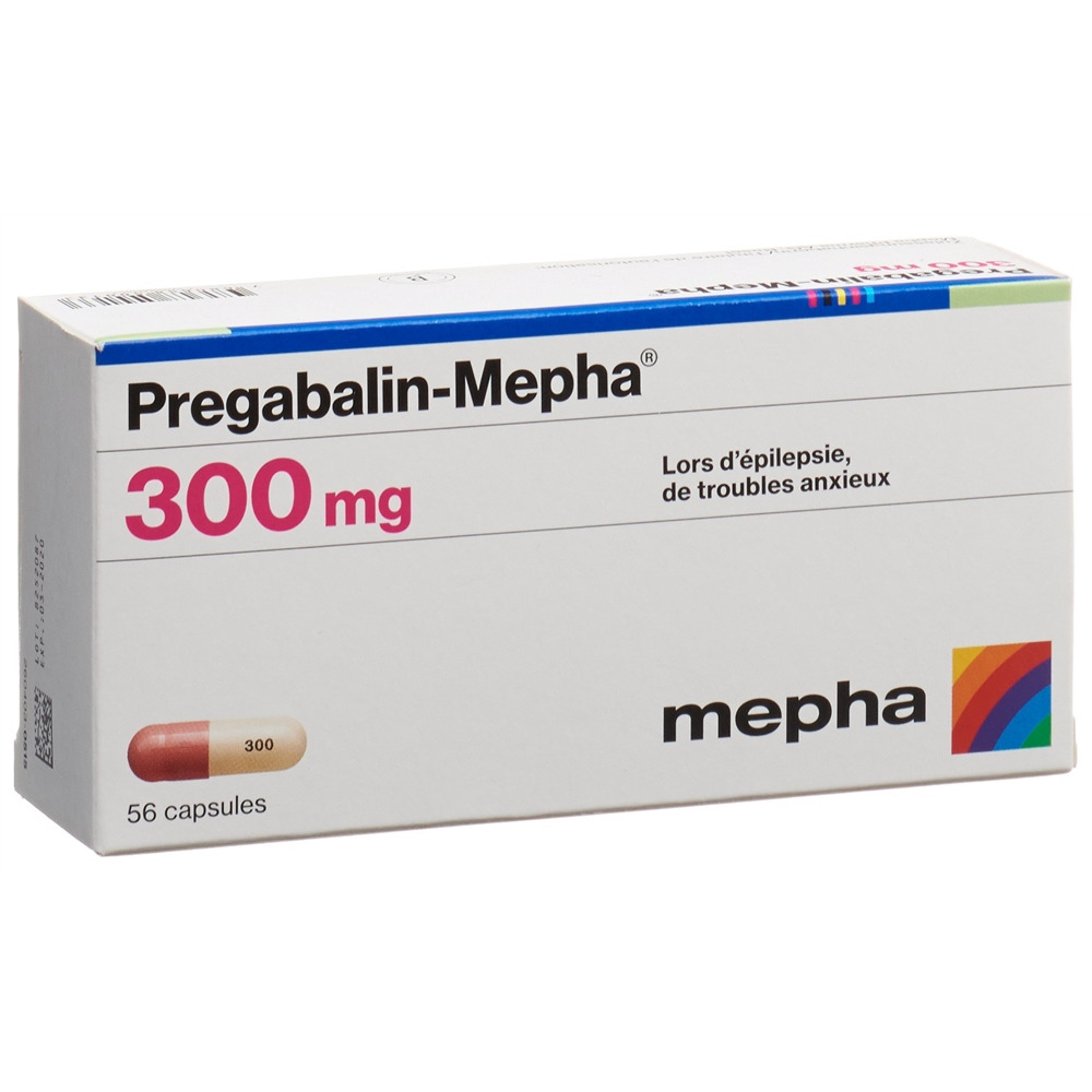 PREGABALINE Mepha 300 mg, image 2 sur 2