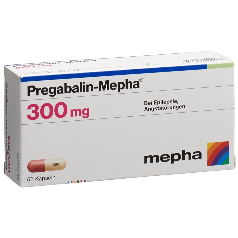 PREGABALINE Mepha 300 mg, image principale