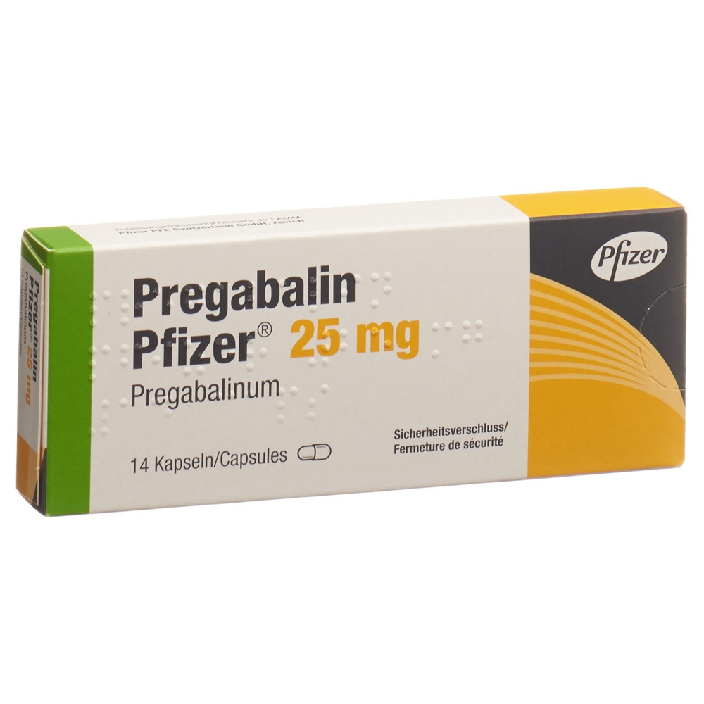 PREGABALINE Pfizer 25 mg