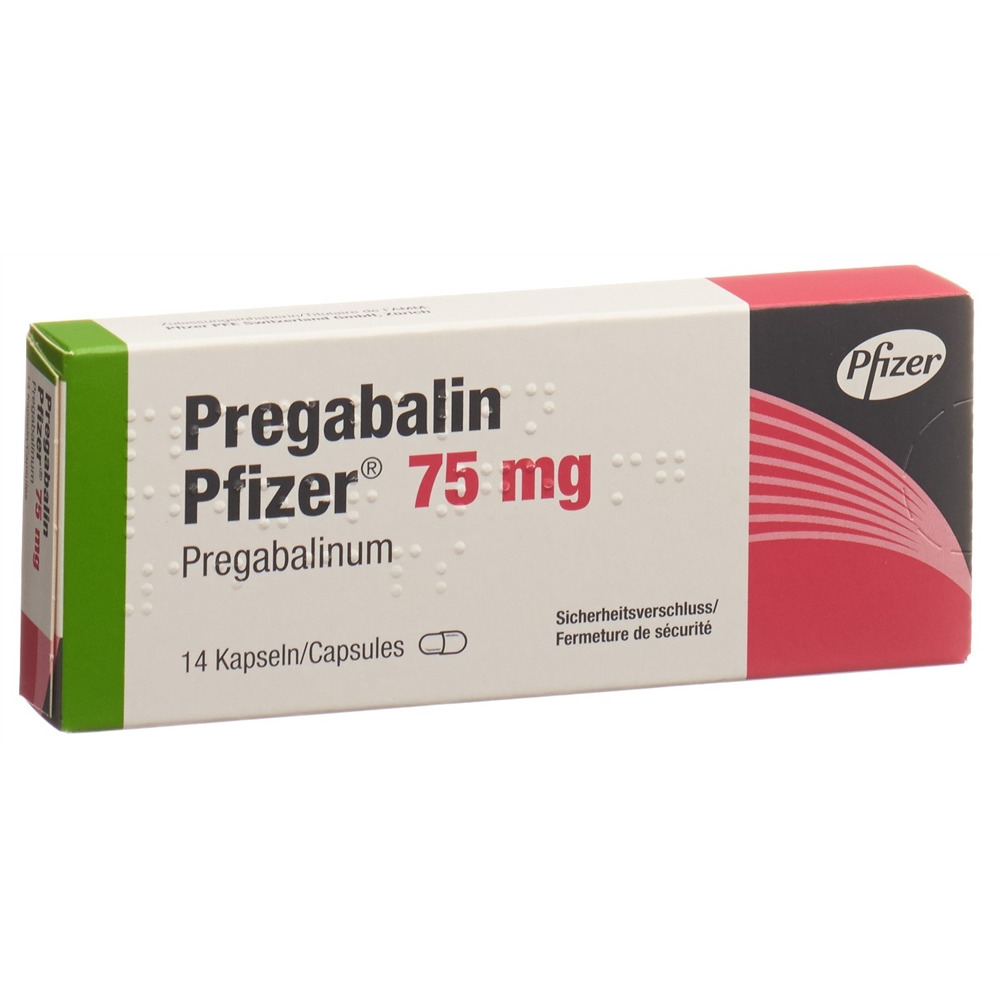 PREGABALINE Pfizer 75 mg