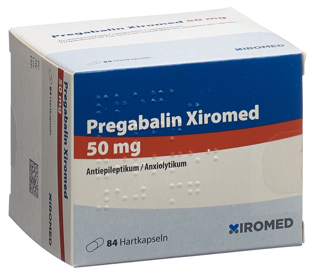 PREGABALINE Xiromed 50 mg, image principale