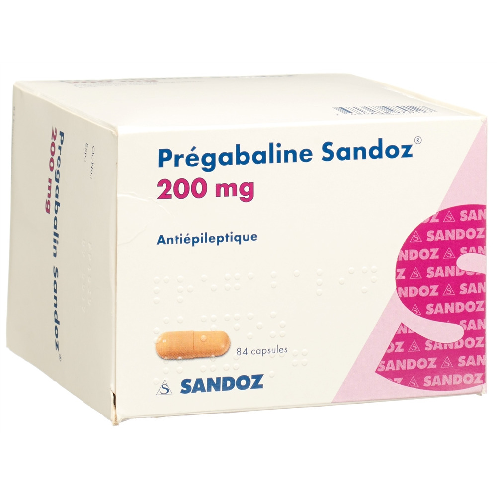 PREGABALINE Sandoz 200 mg, image 2 sur 2