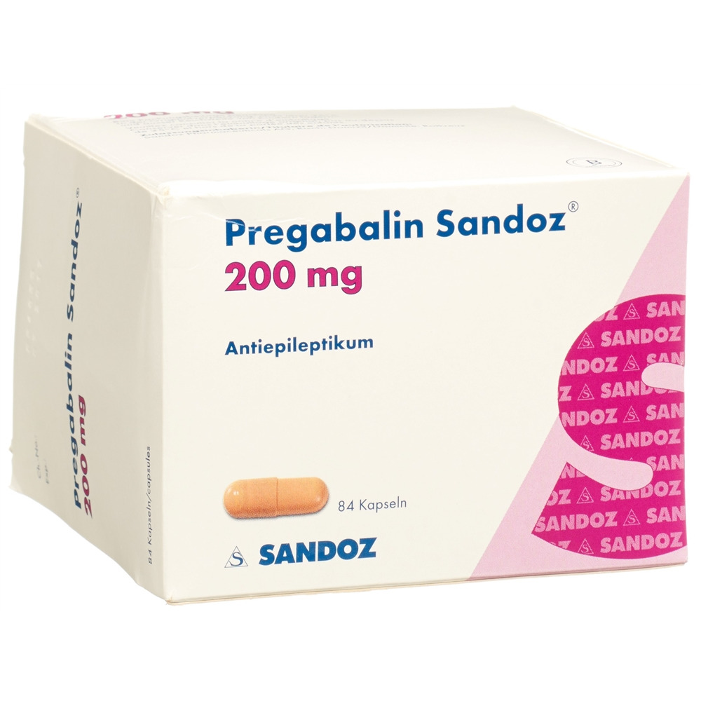 PREGABALINE Sandoz 200 mg, image principale