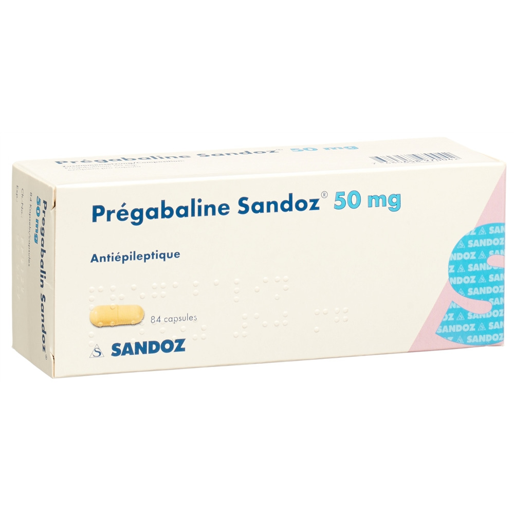 PREGABALINE Sandoz 50 mg, image 2 sur 2