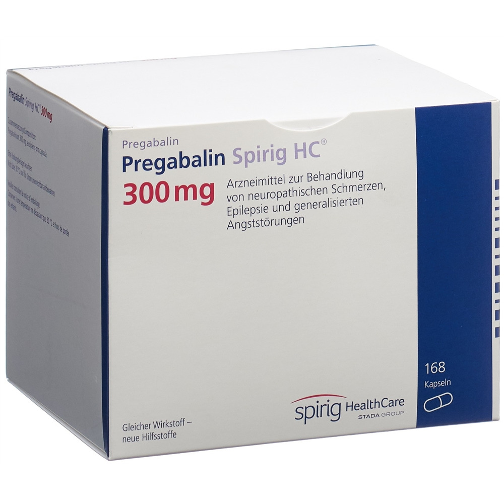 PREGABALINE Spirig HC 300 mg, image principale