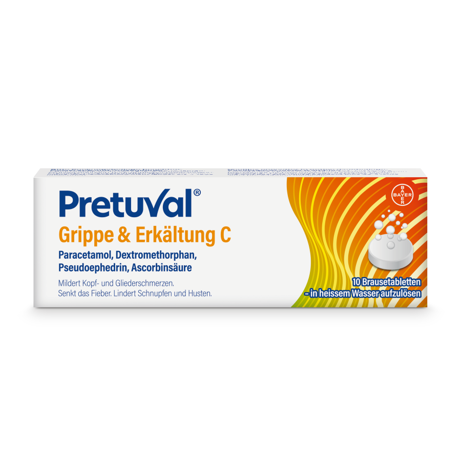 PRETUVAL grippe et refroidissement C